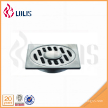 China supplier square 4 inches stainless steel floor drain